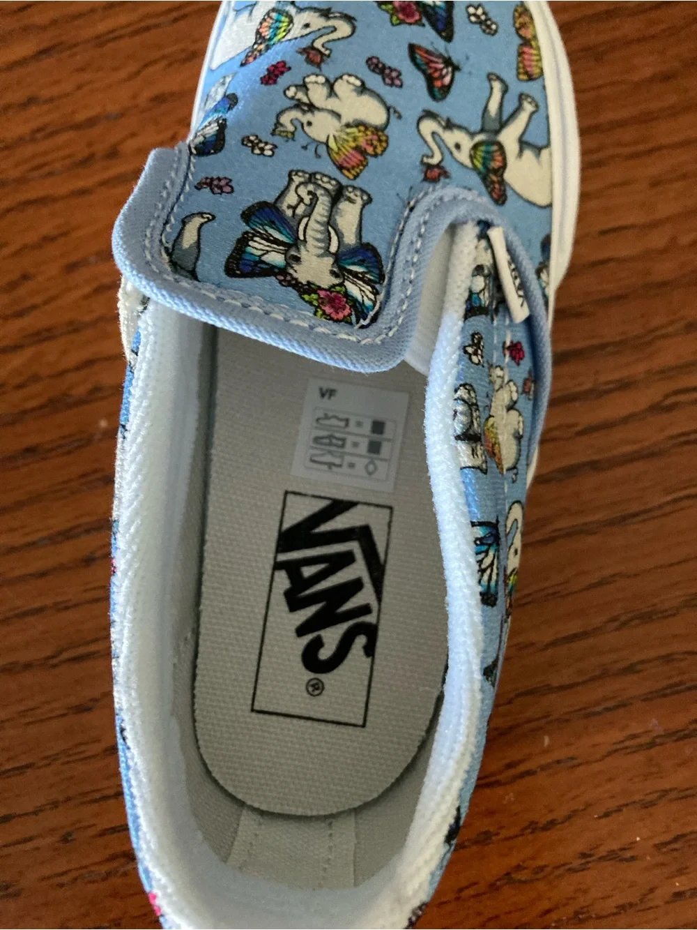 Slip-On Vans Elephantastic NIB size 9 Toddler